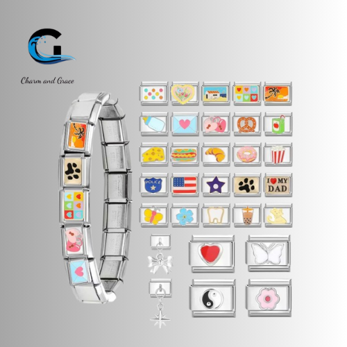 Vòng charm Ý custom